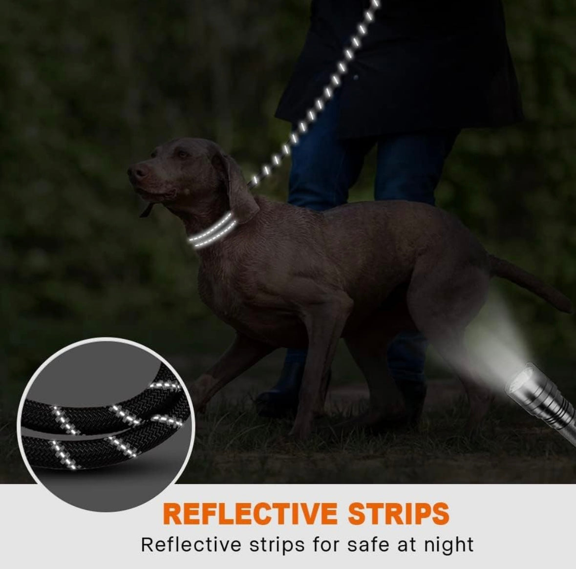 Dog leash (Reflective)